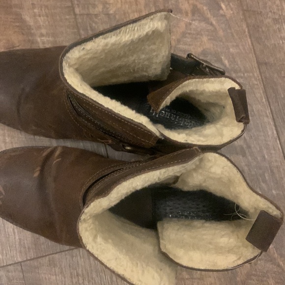 Fabianelli Leather Boots, Made in Italy, - Picture 7 of 14